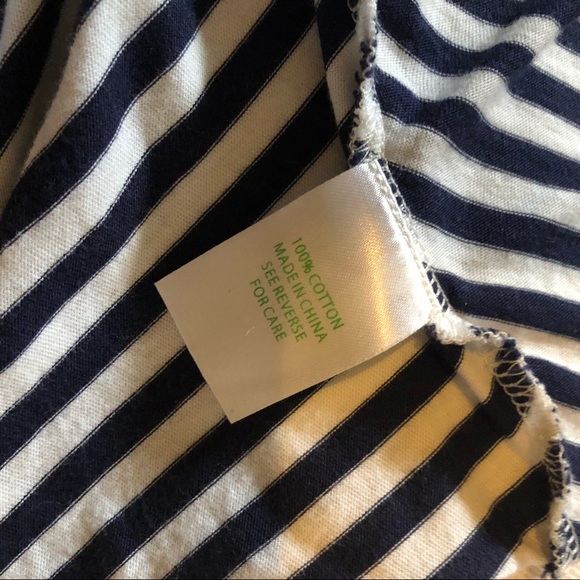 LILLY PULITZER | fun halter dress navy stripe cute - Picture 5 of 6